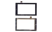Тачскрин (Сенсорное стекло) для планшета TPT-070-360 черный для Megafon Login 3 (Мегафон Логин 3). Габариты 113 х 186, Шлейф: TPT-070-360 FHX FL-070-290