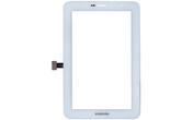 Тачскрин (Сенсорное стекло) для планшета Samsung Galaxy Tab 2 7&quot; P3100 белый с отверстием под динамик