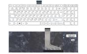 Клавиатура Toshiba Satellite (C50, C50D, C50-A, C50D-A, C55, C55-A, C55DT, C55DT-A) White, (White Frame) RU (вертикальный энтер)