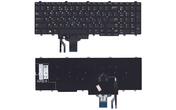 Клавиатура для ноутбука Dell Latitude (E5550, E5570) Black, (No Frame) RU