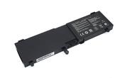 Аккумуляторная батарея для ноутбука Asus C41-N550 N550J 15V Black 3500mAh OEM