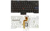 Клавиатура для ноутбука Lenovo ThinkPad (X200, X201) с указателем (Point Stick) Black RU
