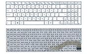 Клавиатура для ноутбука Asus (X540) White, (No Frame), RU