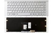 Клавиатура для ноутбука Sony Vaio (VPC-EA) White, (White Frame) RU