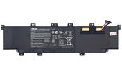 Аккумуляторная батарея для ноутбука Asus C21-X502 X502C 7.4V Black 5136mAh Orig