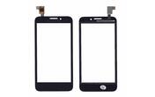 Тачскрин (Сенсорное стекло) для смартфона Alcatel One Touch Snap 7025D черное