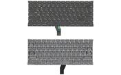 Клавиатура для ноутбука Apple MacBook Air 2010+ (A1369) Black, (No Frame), RU (плоский энтер)