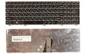 Клавиатура для ноутбука Lenovo IdeaPad (Z560, Z565, G570, G770) Black, (Gray Frame), RU