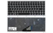 Клавіатура для ноутбука Lenovo IdeaPad (U310) Black, (Silver Frame), RU