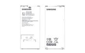 Аккумуляторная батарея для смартфона Samsung EB-BA710ABE Galaxy A7 (2016) SM-A710 3.85V White 3300mAh 12.71Wh