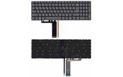 Клавіатура для ноутбука Lenovo IdeaPad 320-15ABR з підсвіткою (Light), Black, (No Frame) RU