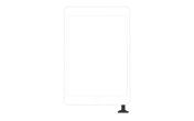 Тачскрин (Сенсорное стекло) для планшета Apple Ipad mini 2 (retina) A1489, A1490, A1491 белое