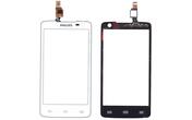 Тачскрин (Сенсорное стекло) для смартфона Philips Xenium W732 белый