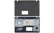 Клавиатура для ноутбука Asus (X751) Black, (Silver TopCase), RU