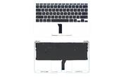 Клавиатура для ноутбука Apple MacBook Air 2013+ (A1465) Black, (Silver TopCase), RU (горизонтальный энтер) Клавиатура для ноутбука Apple MacBook Air 2013+ (A1465) Black, (Silver TopCase), RU (горизонтальный энтер)