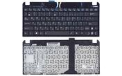 Клавиатура для ноутбука Asus Eee PC 1011, 1015, 1016, 1018, 1025, X101 Black, (Black Frame) RU