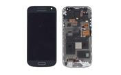 Матрица с тачскрином (модуль) для Samsung Galaxy S4 mini GT-I9190 черный с рамкой