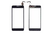 Тачскрин (Сенсорное стекло) для смартфона Alcatel Idol X 6040D черное