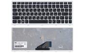 Клавиатура для ноутбука Lenovo IdeaPad (U310) Black, (White Frame), RU