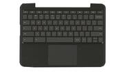 Клавиатура для ноутбука Samsung Chromebook (XE500) Black, (Black TopCase), RU