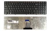 Клавіатура для ноутбука Lenovo IdeaPad (Y570) Black, (Black Frame), RU
