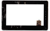 Тачскрин (Сенсорное стекло) для планшета Toshiba Folio AS100 AS100-01B черный с рамкой
