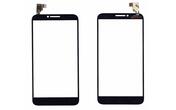 Тачскрин (Сенсорное стекло) для смартфона Alcatel Idol 2 6037 черный