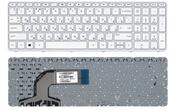 Клавиатура для ноутбука HP Pavilion (15-e) White, (White Frame) RU