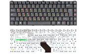 Клавиатура для ноутбука Benq Joybook (R55, R55E, R55EG, R65) Black, RU