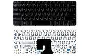 Клавіатура для ноутбука HP Pavilion (DV2-1000) Black, RU/EN