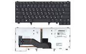 Клавиатура для ноутбука Dell Latitude (E6320) с подсветкой (Light), Black, RU