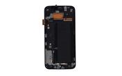 Матрица с тачскрином (модуль) для Samsung Galaxy S6 Edge SM-G925F белый с рамкой