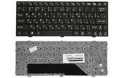 Клавіатура для ноутбука MSI (U160, U135) Black, (Black Frame), RU