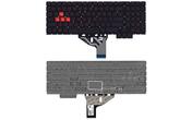 Клавиатура для ноутбука HP Omen (15-CE), Black с красной подсветкой (Red Light), (No Frame) RU