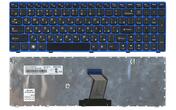 Клавиатура для ноутбука Lenovo IdeaPad (B570, V570, Z570, Z575) Black, (Blue Frame), RU