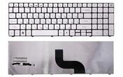 Клавіатура для ноутбука Acer Packard Bell (TM81, TM82, TM86, TM87, TM89, TM94) Silver, (No Frame) RU