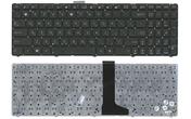 Клавиатура для ноутбука Asus (U53, U53F, U56E) Black, (No Frame) RU (горизонтальный энтер)