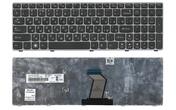 Клавиатура для ноутбука Lenovo IdeaPad (Y570) Black, (Gray Frame), RU