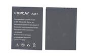 Аккумуляторная батарея для смартфона Explay A351 3.7V Black 1800mAh 6.66Wh