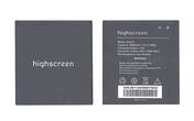 Аккумуляторная батарея для смартфона Highscreen Zera S 3.7V Black 2000mAh 7.4Wh