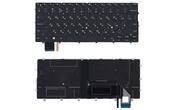 Клавиатура для ноутбука Dell XPS (13 9370) с подсветкой (Light), Black, (No Frame), RU