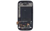 Матрица с тачскрином (модуль) для Samsung Galaxy S3 GT-I9300 черный с рамкой