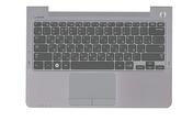Клавіатура для ноутбука Samsung (NP530U3B) Black, (Gray TopCase), RU