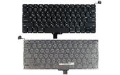 Клавиатура для ноутбука Apple MacBook Pro (A1278) Black, (No Frame), RU (горизонтальный энтер)