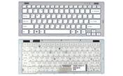 Клавиатура для ноутбука Sony Vaio (VGN-SR) White, (Silver Frame) RU