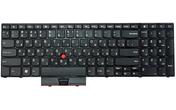 Клавиатура для ноутбука Lenovo ThinkPad Edge (E520), с указателем (Point Stick) Black, (Black Frame), RU
