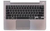 Клавиатура для ноутбука Samsung (NP535U3C) Black, (Silver TopCase), RU