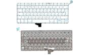 Клавиатура для ноутбука Apple MacBook Pro (A1342) White, (No Frame), RU (вертикальный энтер)