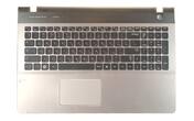 Клавиатура для ноутбука Samsung (QX530) Black, (Silver TopCase), RU