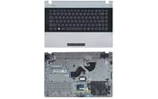 Клавиатура для ноутбука Samsung (RV420) Black, (Gray TopCase), RU